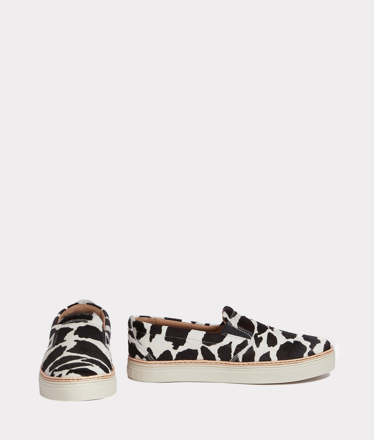 Women's After-Ride Slip On :: Black/White 2