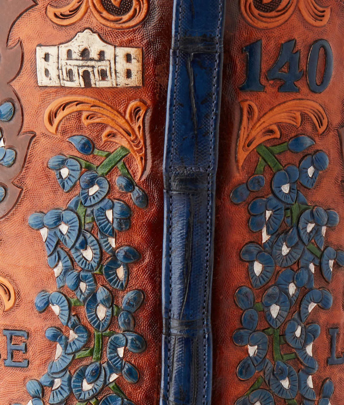 Women's Bluebonnet 140th Anniversary Boot :: Cavalry Blue 11